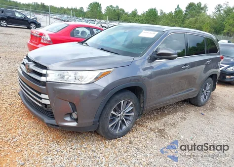 2017 Toyota Highlander Xle из США, поврежденный, VIN 5TDJZRFH9HS435958